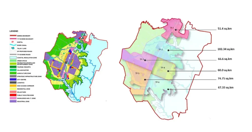Dholera Smart city Map